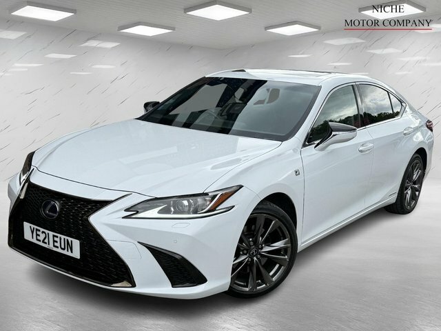 Lexus ES 300H F Sport E-cvt YE21EUN White #4