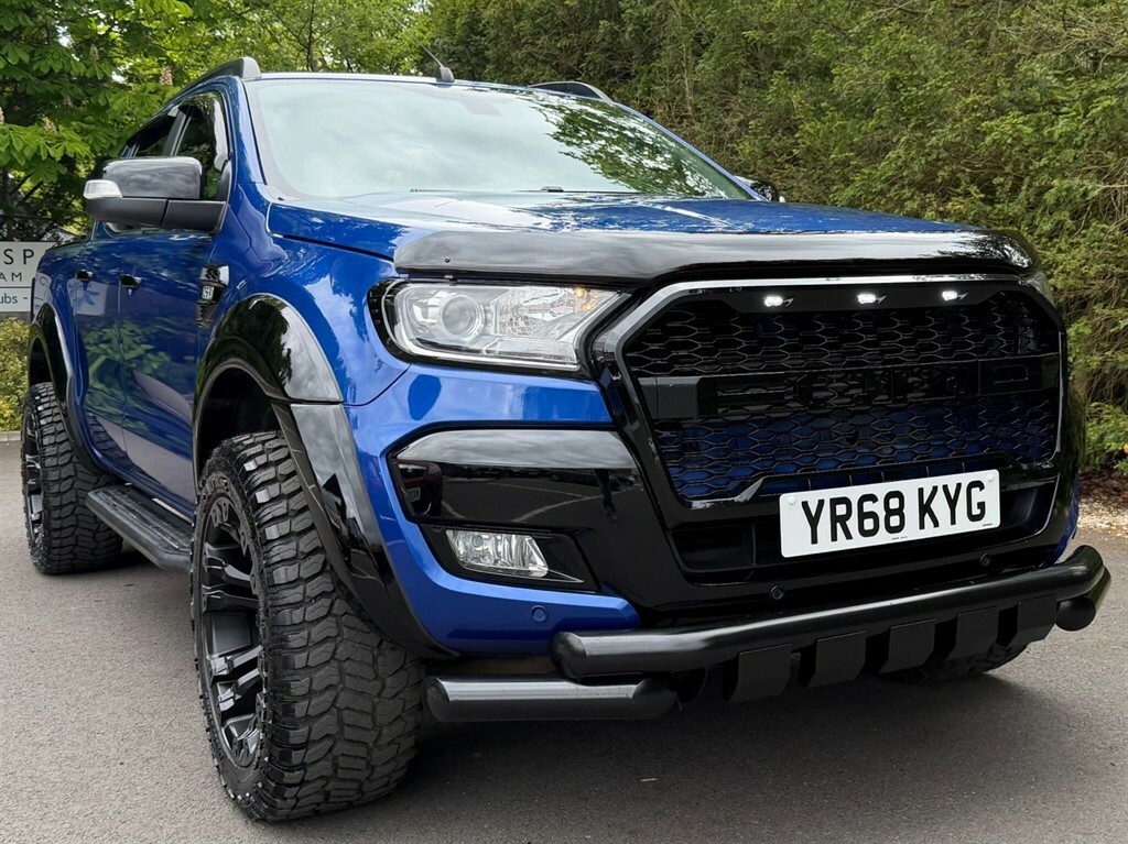 Ford Ranger 3.2 Tdci Wildtrak X Pickup Double Cab A YR68KYG Blue #3