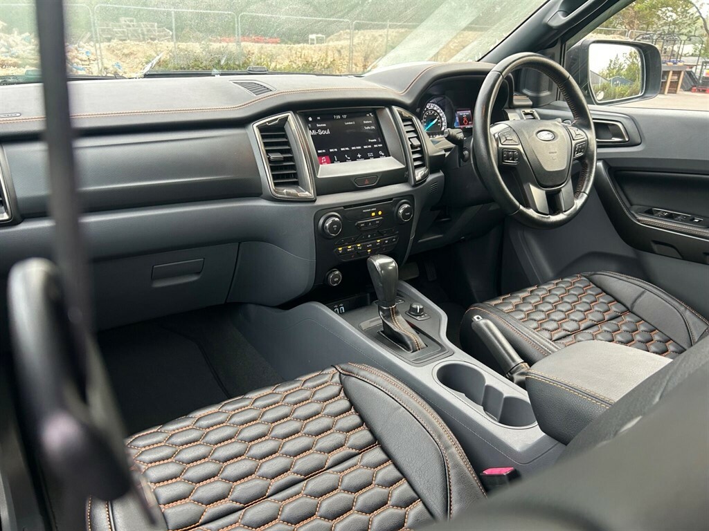 Ford Ranger 3.2 Tdci Wildtrak Pickup Double Cab Aut YR68KHG Black #4