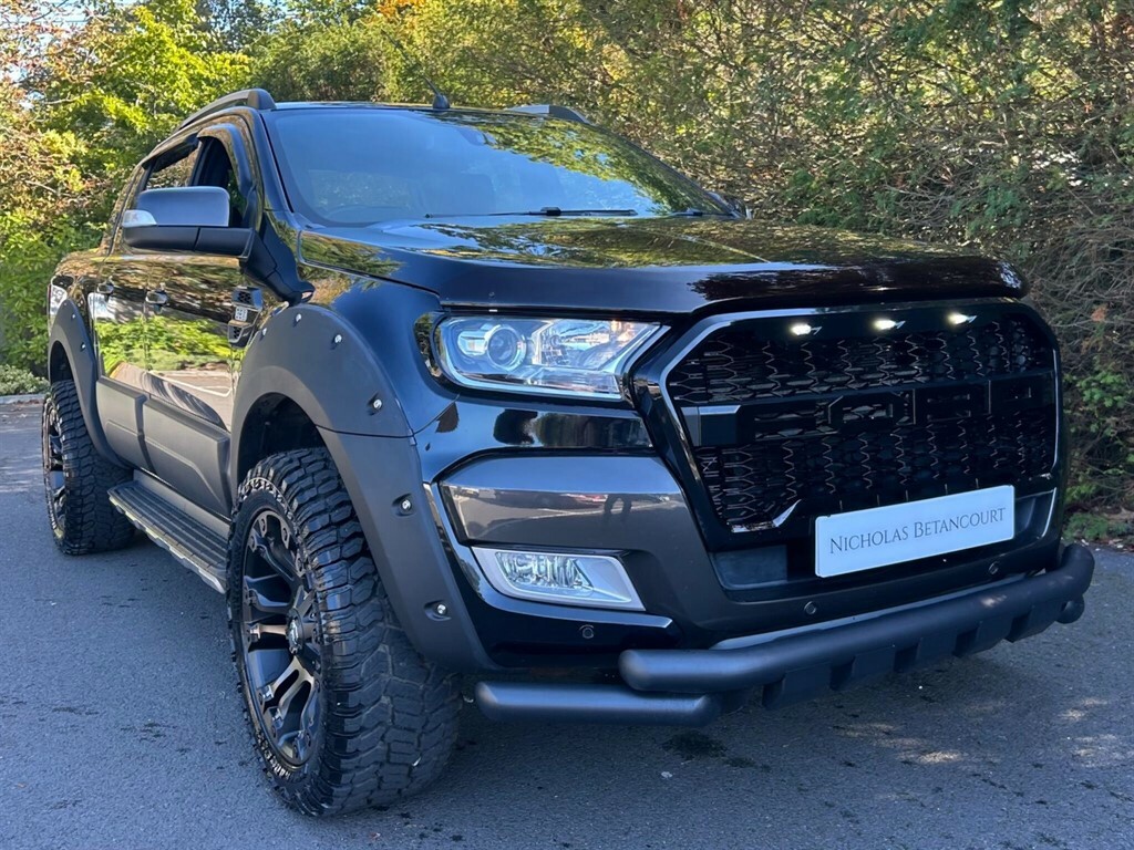 Ford Ranger 3.2 Tdci Wildtrak Pickup Double Cab Aut YR68KHG Black #5