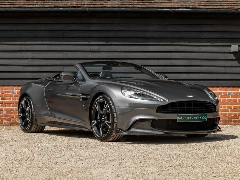 Aston Martin Vanquish S Volante Silver