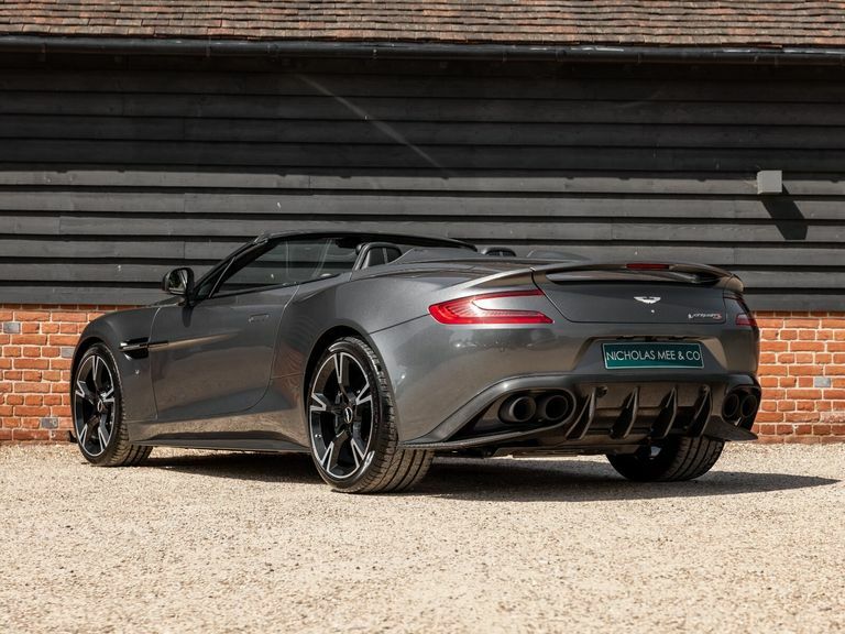 Aston Martin Vanquish S Volante Silver #2