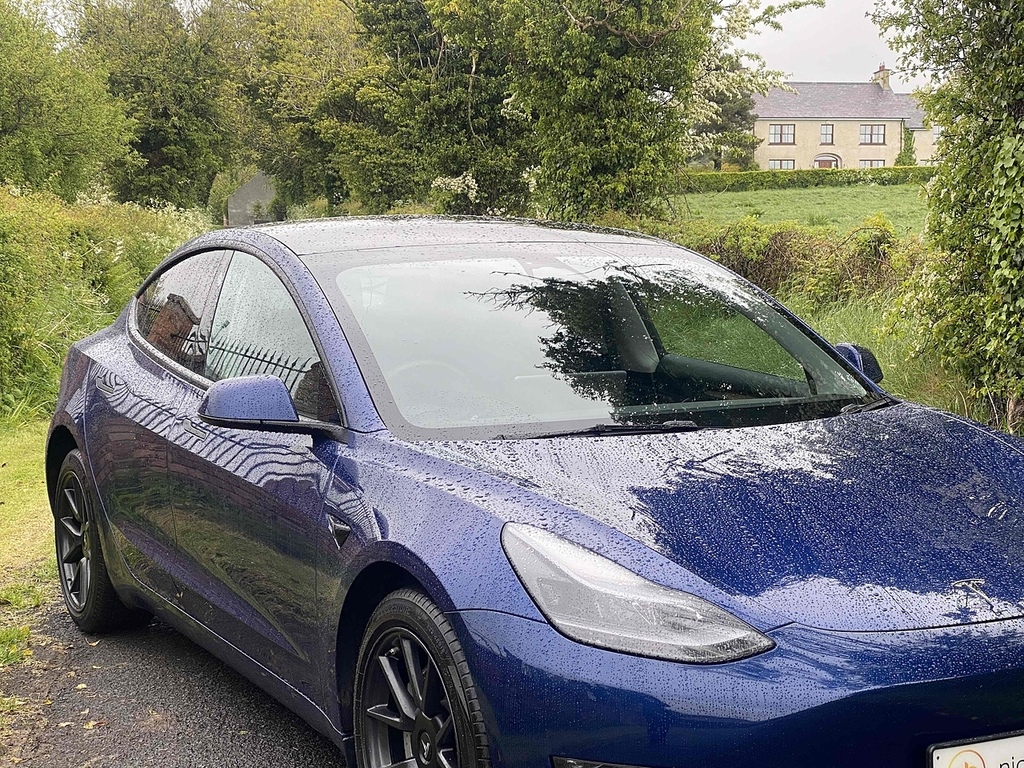Tesla Model 3 Long Range SD23MGZ Blue #3