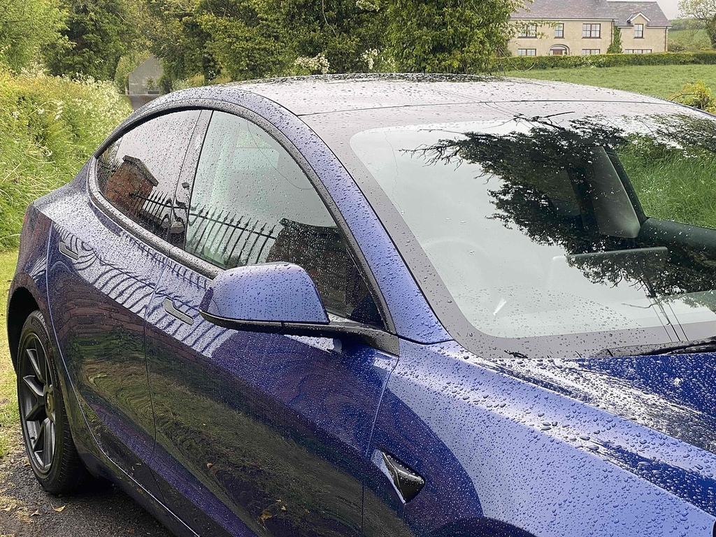 Tesla Model 3 Long Range SD23MGZ Blue #4