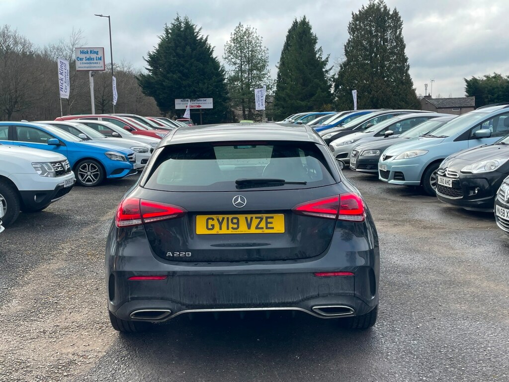 Mercedes-Benz A Class A220 Amg Line Ulez GY19VZE Black #4