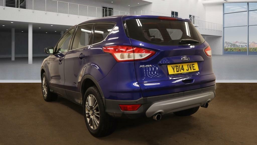 Ford Kuga 2.0 Tdci Titanium Half Leather Dab Blue YD14JVE Blue #2