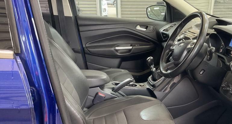Ford Kuga 2.0 Tdci Titanium Half Leather Dab Blue YD14JVE Blue #3