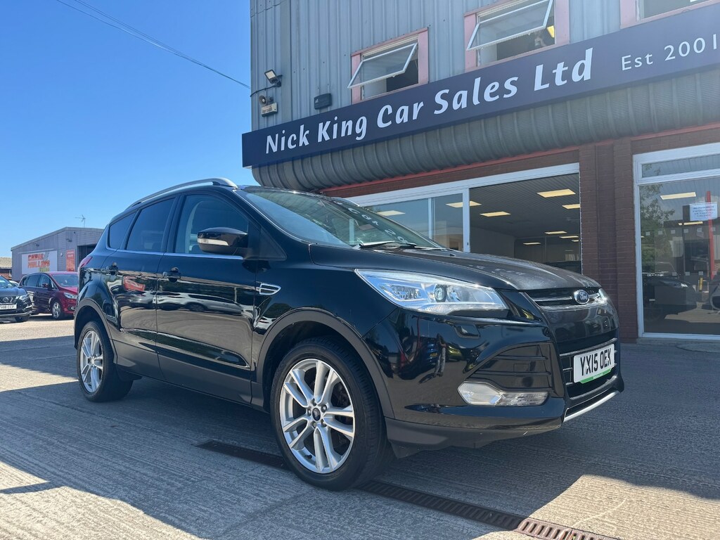 Ford Kuga 2.0 Tdci 180 Titanium X 4Wd Sport Pan Roof YX15OEK Black