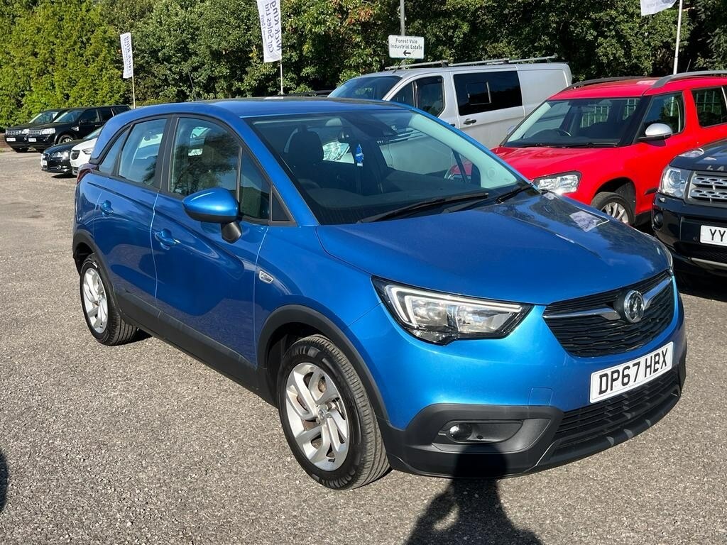Vauxhall Crossland X 1.6 Turbo D Ecotec Se Start Stop Blue