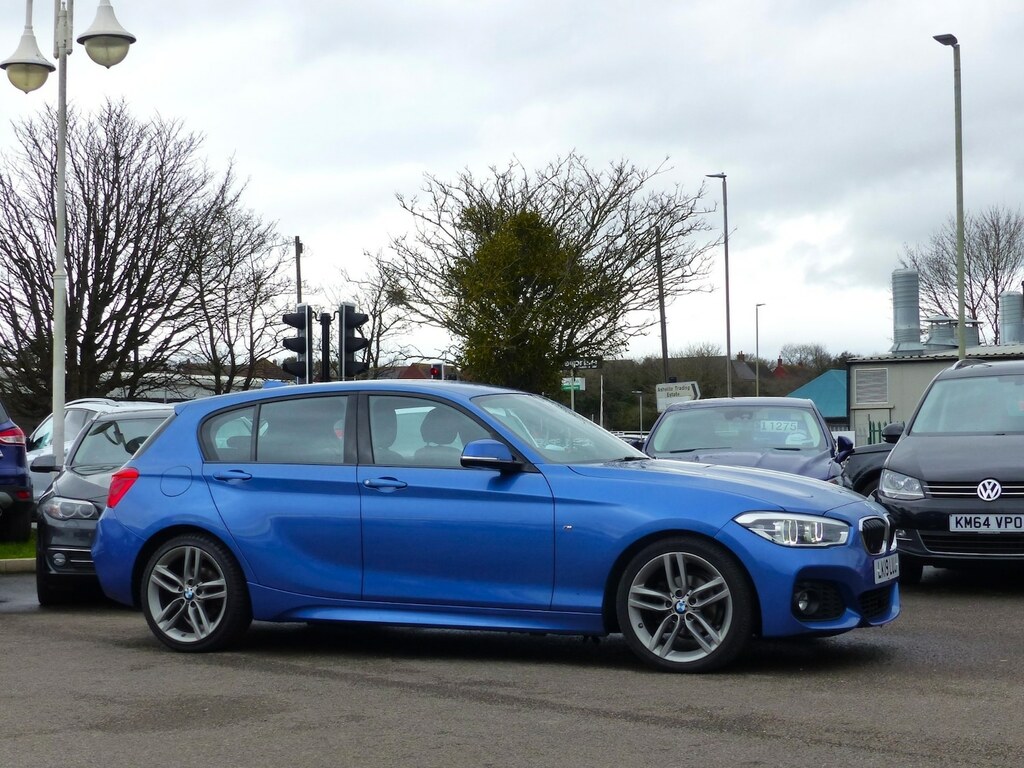 BMW 1 Series 116D M Sport Sat Nav Leather Ulez 70 Blue