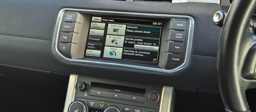 Land Rover Range Rover Evoque 2.2 Sd4 Pure 4Wd Tech Pack Nav Leather RF63KVJ Black #4