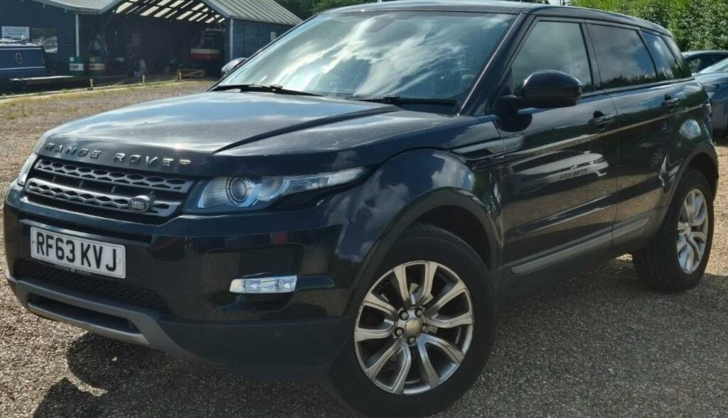 Land Rover Range Rover Evoque 2.2 Sd4 Pure 4Wd Tech Pack Nav Leather RF63KVJ Black #5