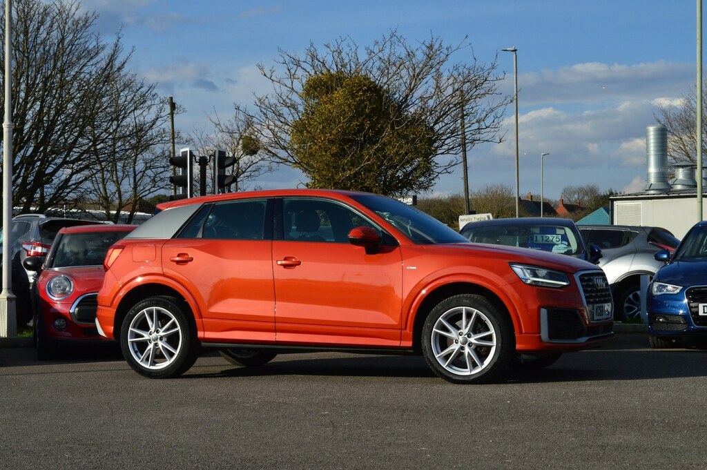 Audi Q2 30 Tdi S Line Audi History Ulez Sat Nav Orange