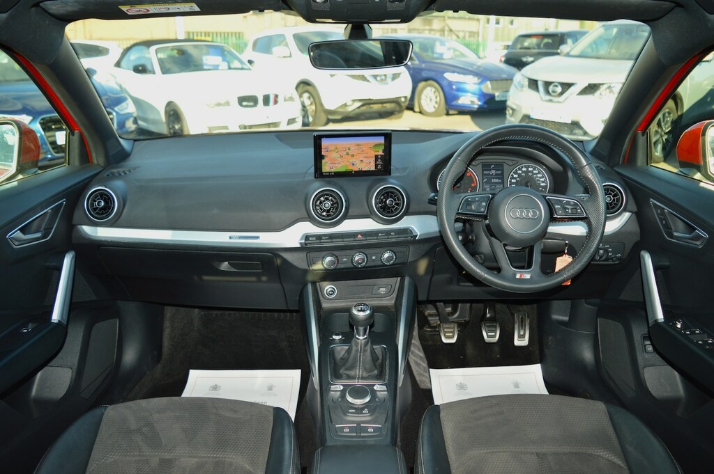 Audi Q2 30 Tdi S Line Audi History Ulez Sat Nav KO68FSD Orange #4