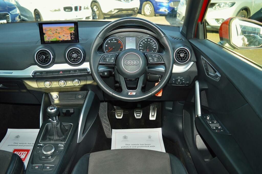 Audi Q2 30 Tdi S Line Audi History Ulez Sat Nav KO68FSD Orange #6