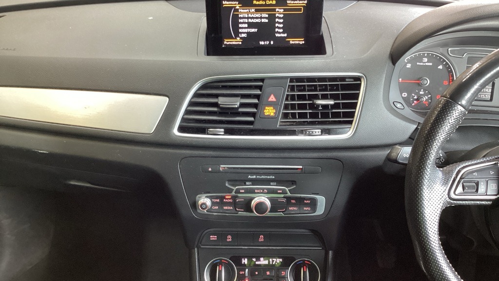 Audi Q3 2.0 Tdi S Line Ulez Half Leather Dab B VE15SDU Black #3