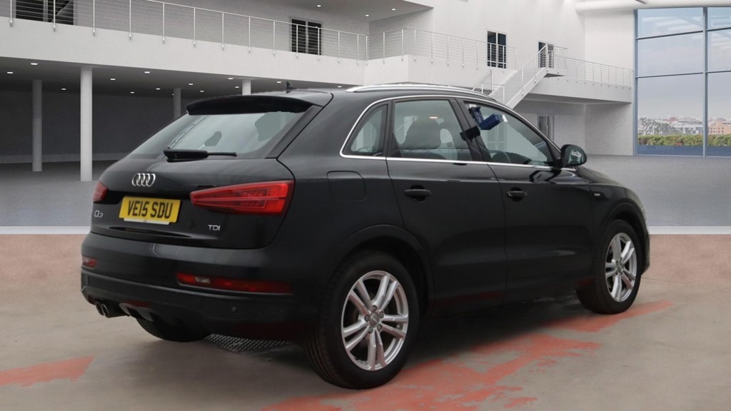 Audi Q3 2.0 Tdi S Line Ulez Half Leather Dab B VE15SDU Black #6
