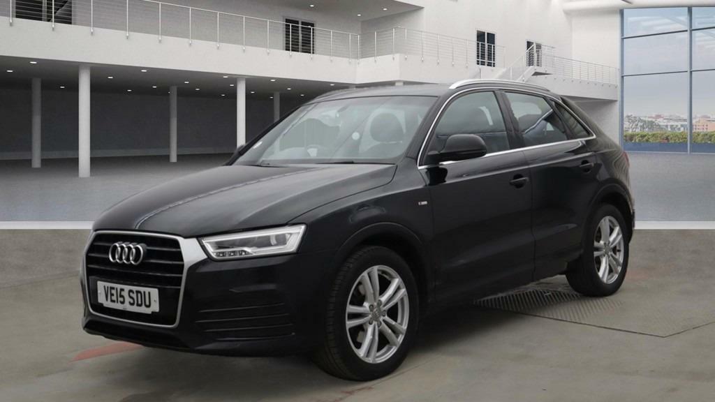 Audi Q3 2.0 Tdi S Line Ulez Half Leather Dab B VE15SDU Black #5