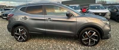 Nissan Qashqai 1.6 Dig-t Tekna Ulez Nav Camera Half L KU67PJJ Grey
