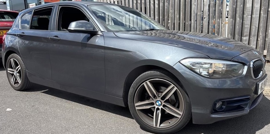 BMW 1 Series 118I Sport Nav Sat Nav Ulez Dab Bluet Grey