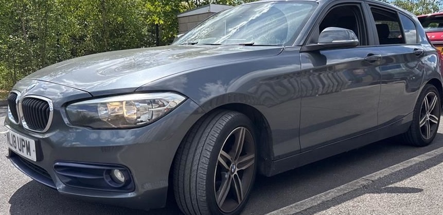 BMW 1 Series 118I Sport Nav Sat Nav Ulez Dab Bluet ML18UPM Grey #5