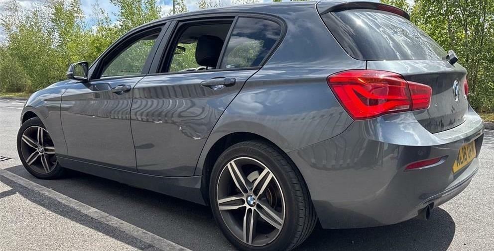 BMW 1 Series 118I Sport Nav Sat Nav Ulez Dab Bluet ML18UPM Grey #2