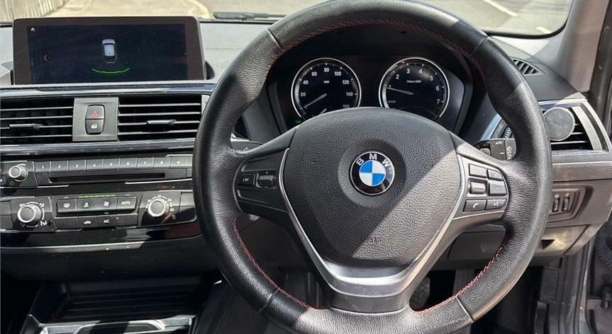 BMW 1 Series 118I Sport Nav Sat Nav Ulez Dab Bluet ML18UPM Grey #4