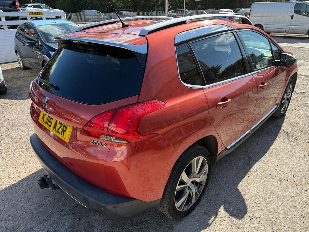 Peugeot 2008 1.6 Bluehdi 120 Feline Calima KJ15AZR Red #5