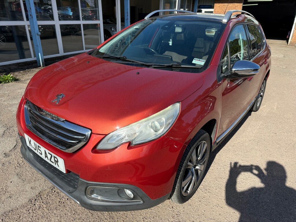 Peugeot 2008 1.6 Bluehdi 120 Feline Calima KJ15AZR Red #3