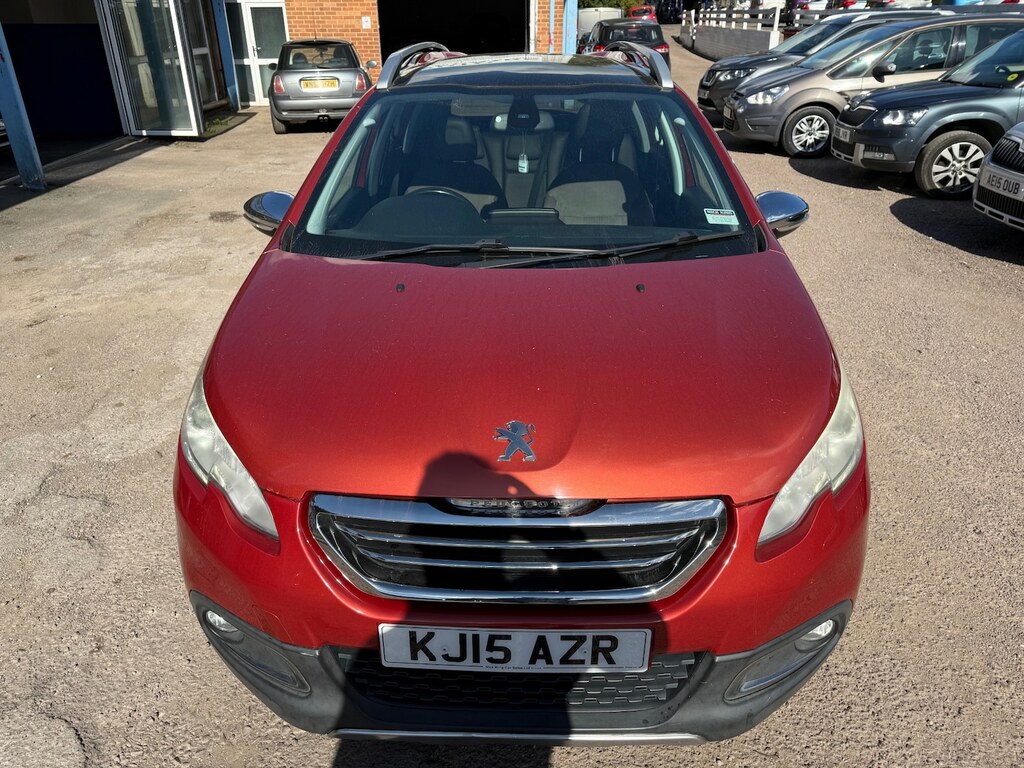 Peugeot 2008 1.6 Bluehdi 120 Feline Calima KJ15AZR Red #2