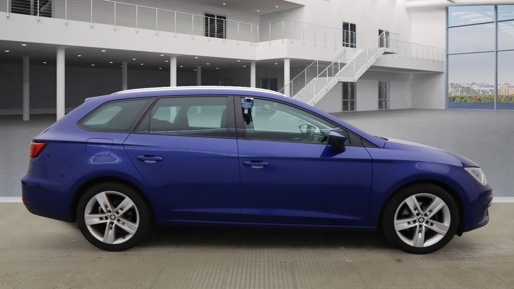 Seat Leon 2.0 Tdi 150 Fr Sat Nav Dab Ulez Blue #6