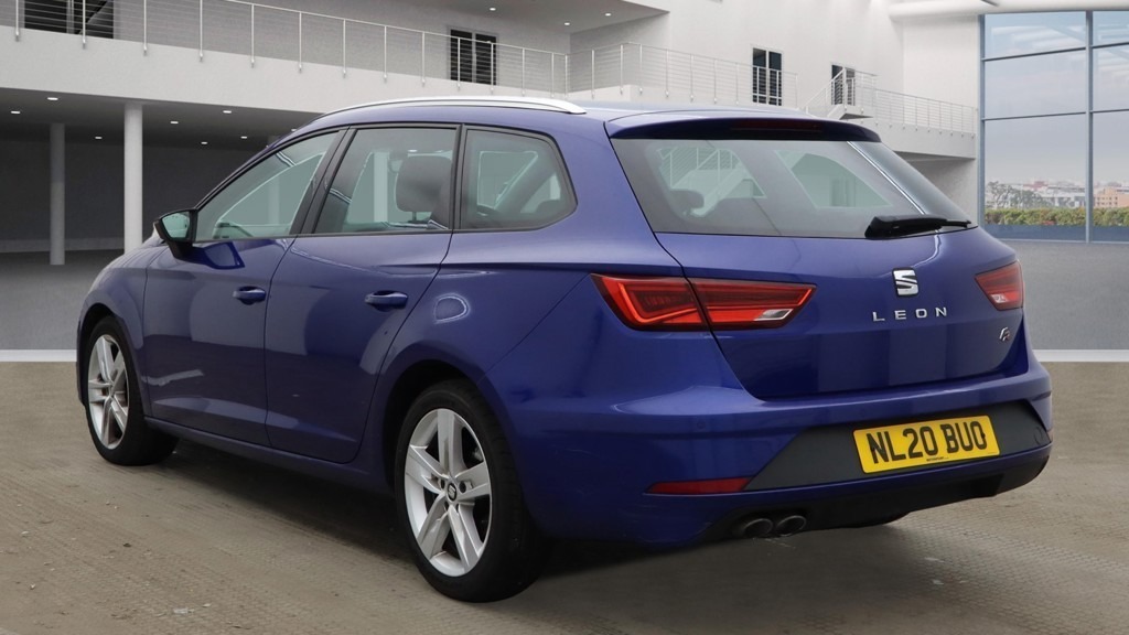 Seat Leon 2.0 Tdi 150 Fr Sat Nav Dab Ulez Blue #2