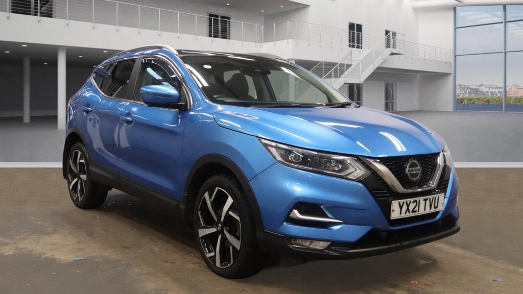 Nissan Qashqai 1.3 Dig-t N-motion Panroof Nav Camera Blue