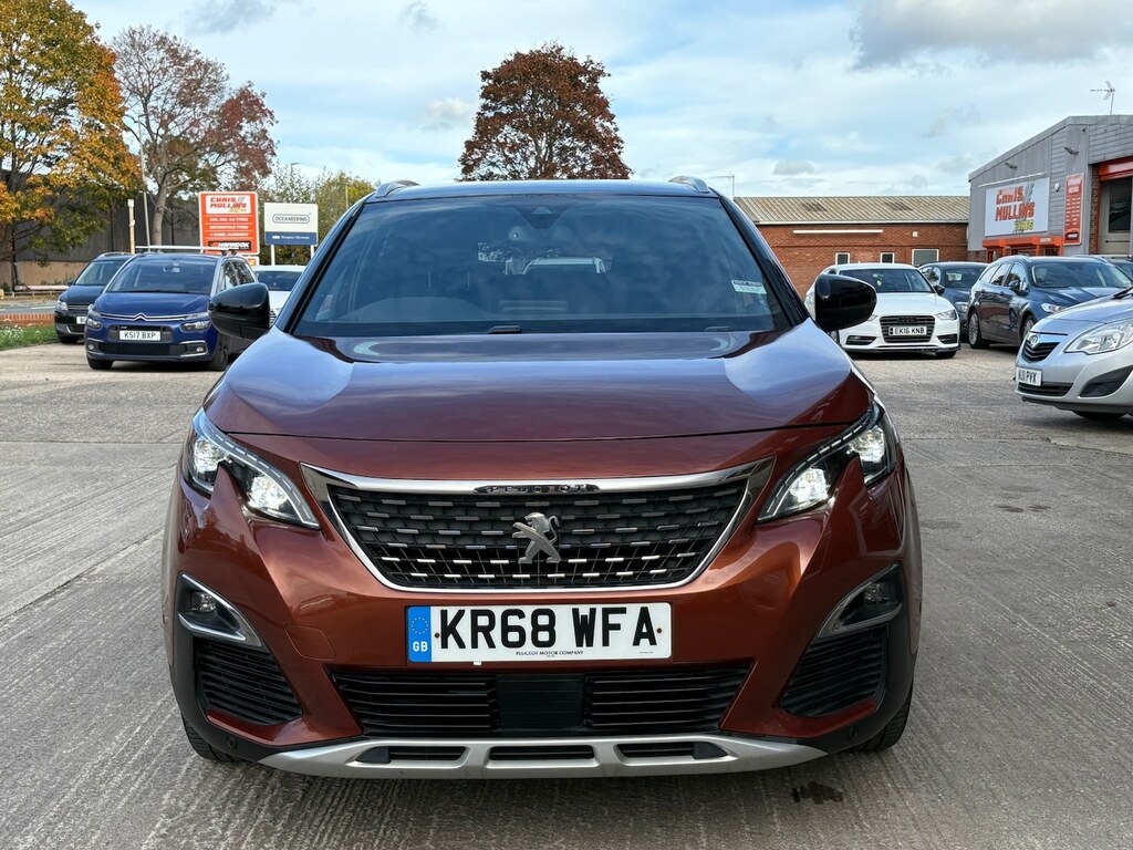 Peugeot 3008 1.5 Bluehdi Gt Line Nav Camera Ulez D KR68WFA Brown #2