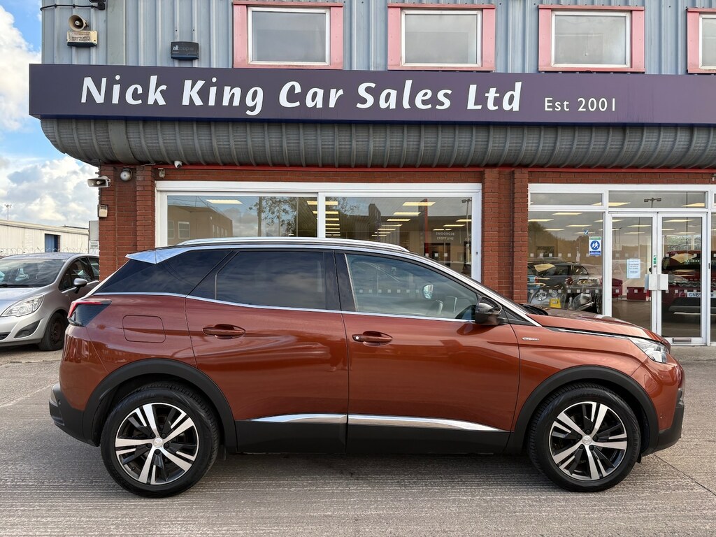 Peugeot 3008 1.5 Bluehdi Gt Line Nav Camera Ulez D KR68WFA Brown #4