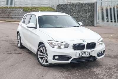 BMW 1 Series 118I Sport Nav Ulez Sat Nav Dab Bluet White