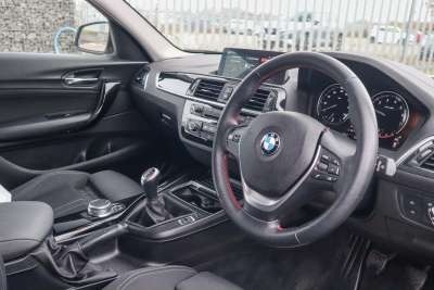 BMW 1 Series 118I Sport Nav Ulez Sat Nav Dab Bluet YB18DYF White #3