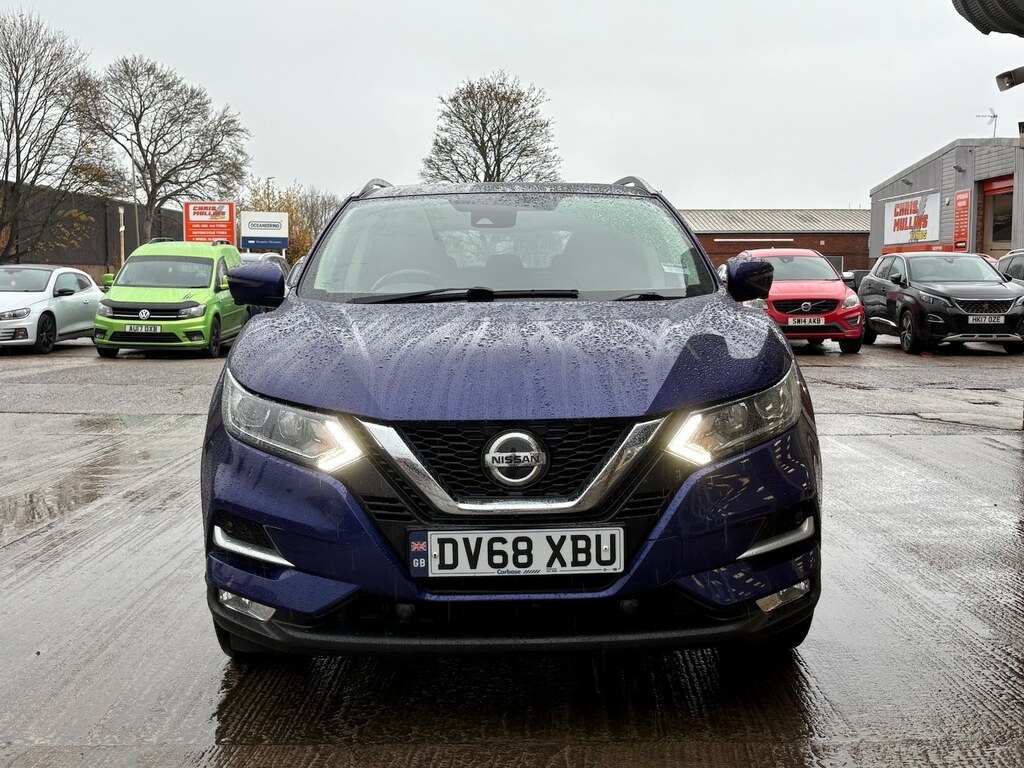 Nissan Qashqai 1.5 Dci 115 N-connecta Panroof Sat Nav DV68XBU Blue #2