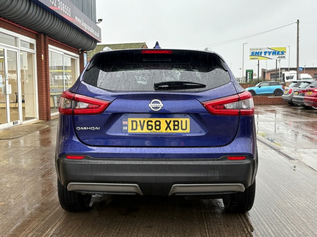 Nissan Qashqai 1.5 Dci 115 N-connecta Panroof Sat Nav DV68XBU Blue #6