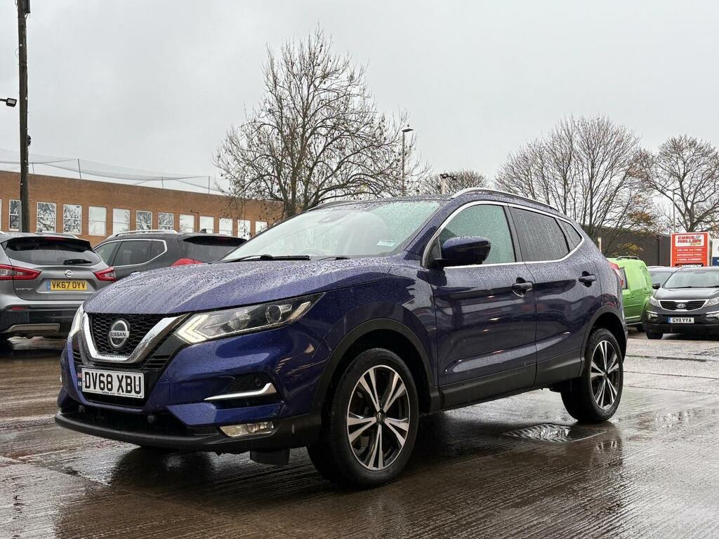 Nissan Qashqai 1.5 Dci 115 N-connecta Panroof Sat Nav DV68XBU Blue #3