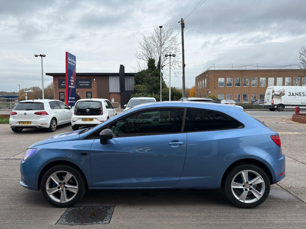 Seat Ibiza 1.4 Toca 12 Months Mot Ulez 10 Services CF63BWN Blue #4