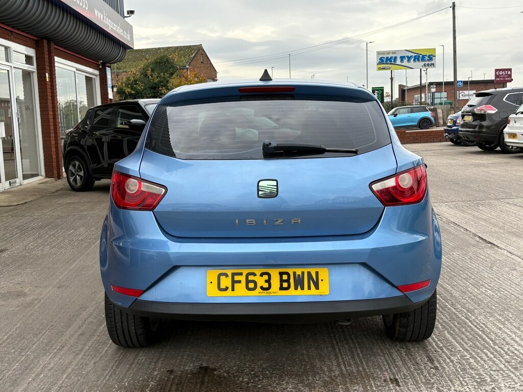 Seat Ibiza 1.4 Toca 12 Months Mot Ulez 10 Services CF63BWN Blue #6