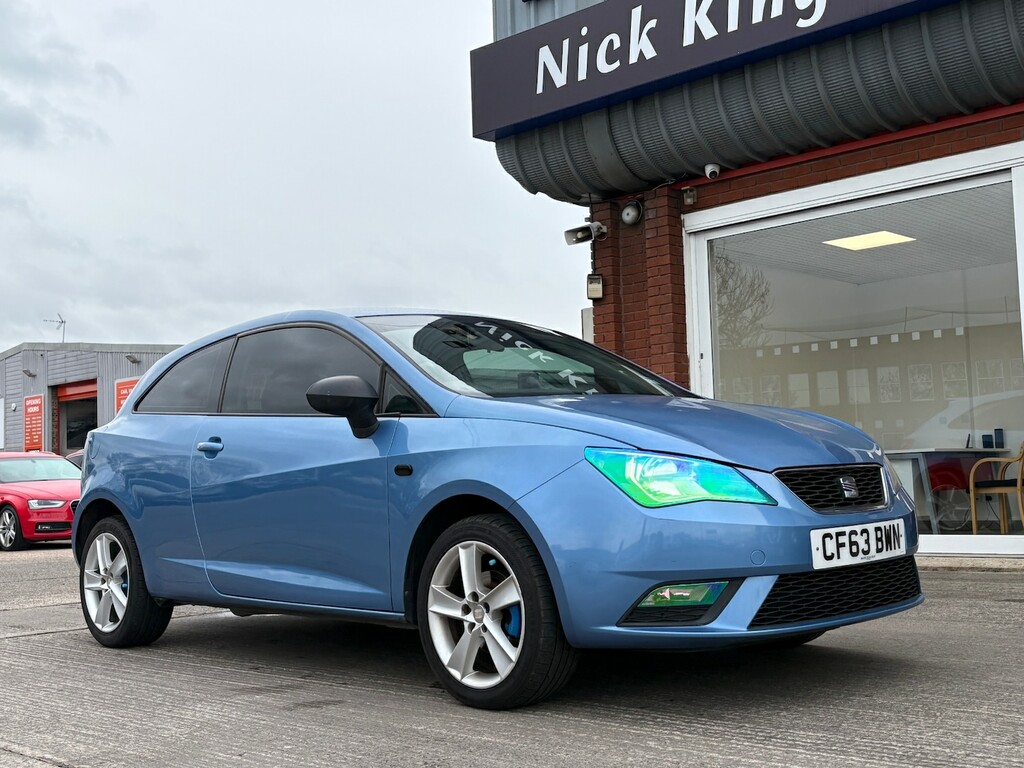 Seat Ibiza 1.4 Toca 12 Months Mot Ulez 10 Services Blue
