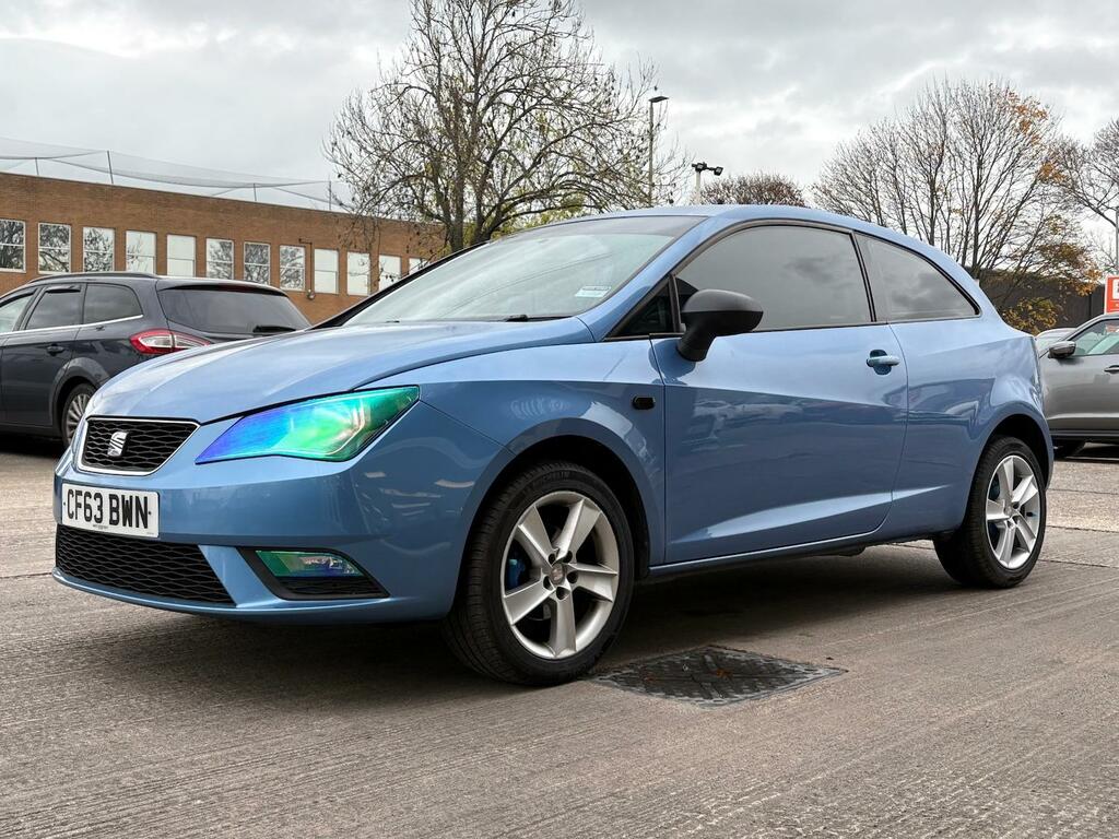 Seat Ibiza 1.4 Toca 12 Months Mot Ulez 10 Services CF63BWN Blue #3