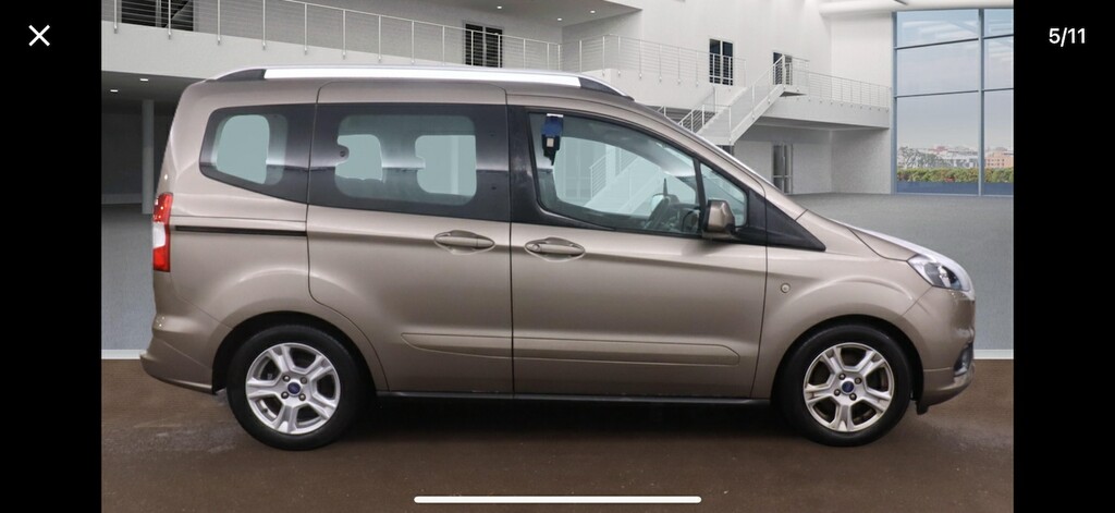 Ford Tourneo Courier 1.5 Tdci Zetec Silver #5