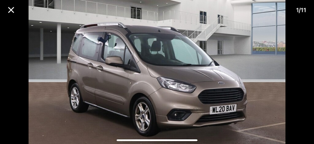 Ford Tourneo Courier 1.5 Tdci Zetec Silver