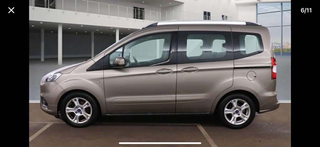 Ford Tourneo Courier 1.5 Tdci Zetec Silver #6