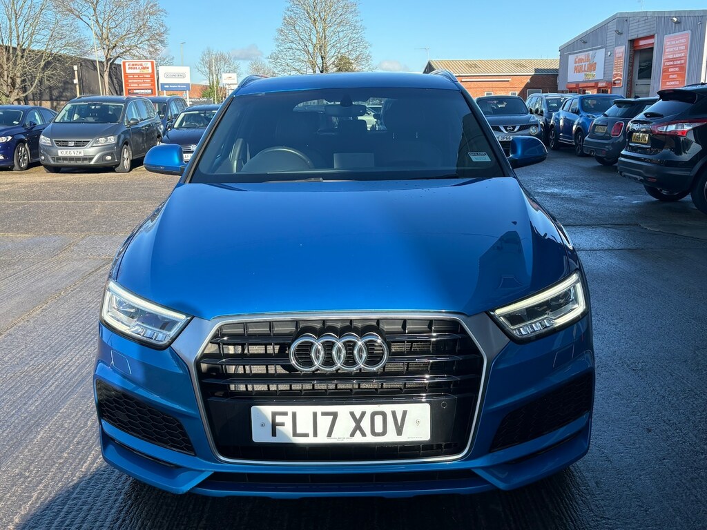Audi Q3 1.4T Fsi S Line Edition S Tronic Sat Nav FL17XOV Blue #2