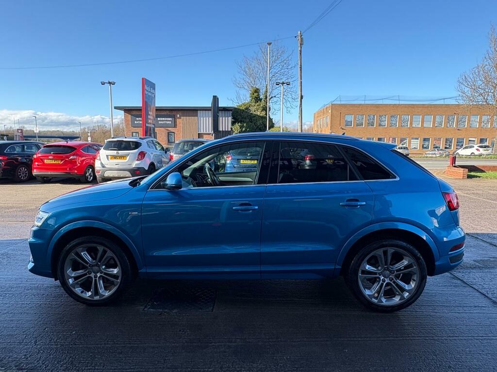 Audi Q3 1.4T Fsi S Line Edition S Tronic Sat Nav FL17XOV Blue #4