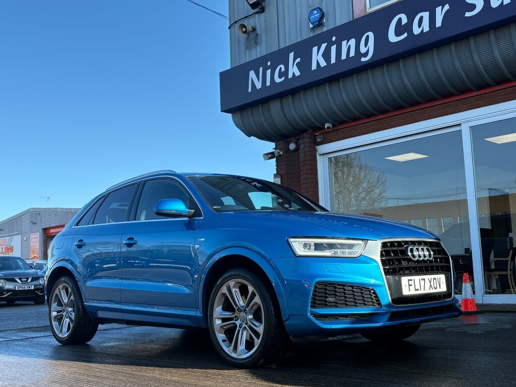 Audi Q3 1.4T Fsi S Line Edition S Tronic Sat Nav Blue